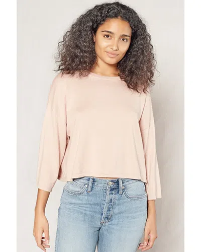Outerknown Mojave Crew Top In Pink