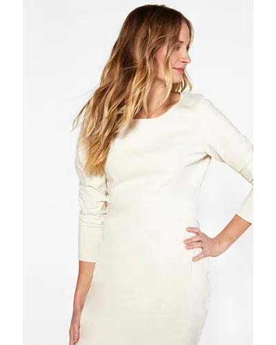 Outerknown Ndp Boatneck Dress In White