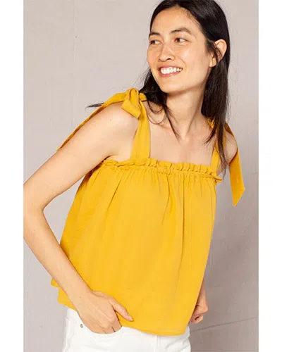 Outerknown Oasis Top In Yellow
