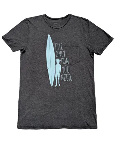 Outerknown Only Gun You Need T-shirt In Grey