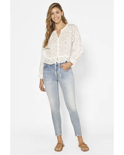 Outerknown Poet Blouse In White