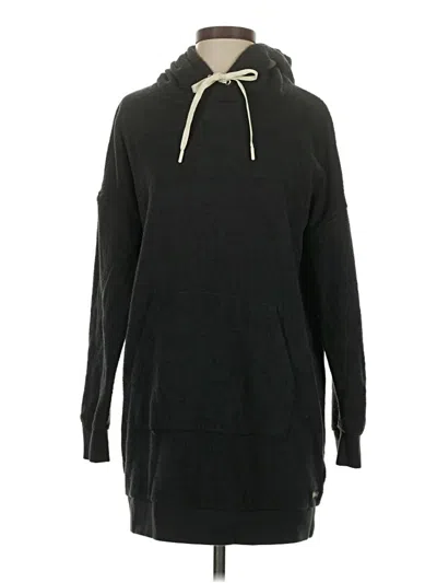Pre-owned Outerknown Pullover Hoodie In Black