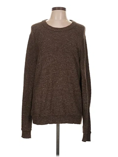 Pre-owned Outerknown Pullover Sweater In Brown