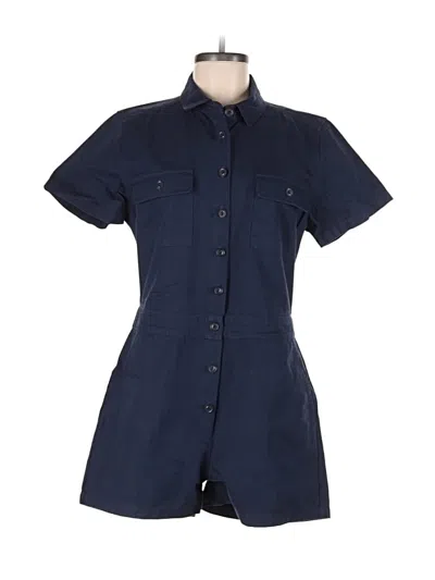 Pre-owned Outerknown Romper In Blue