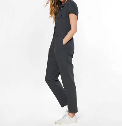 Outerknown S. E.a. Romper Suit In Storm In Black