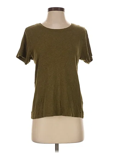 Pre-owned Outerknown Short Sleeve T-shirt In Brown