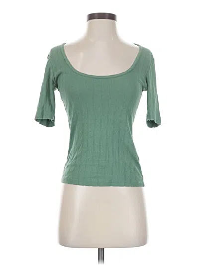 Pre-owned Outerknown Short Sleeve T-shirt In Green