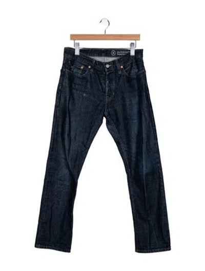 Pre-owned Outerknown Skinny Jeans In Blue