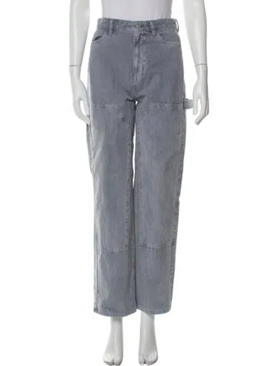 Pre-owned Outerknown Straight Leg Pants In Gray