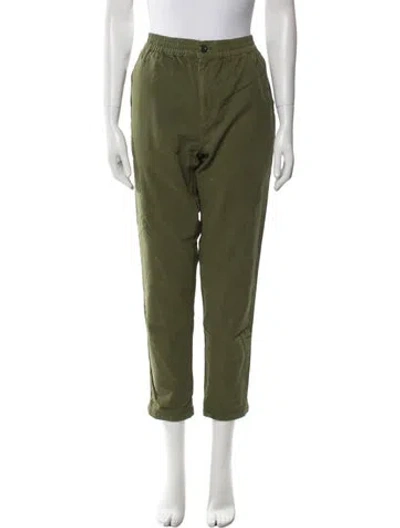 Pre-owned Outerknown Straight Leg Pants In Green