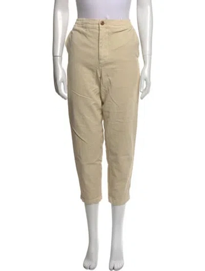 Pre-owned Outerknown Straight Leg Pants In Neutral
