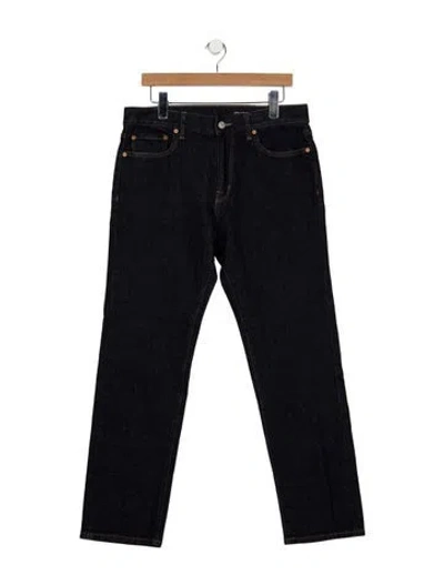 Pre-owned Outerknown Straight-leg Jeans In Blue