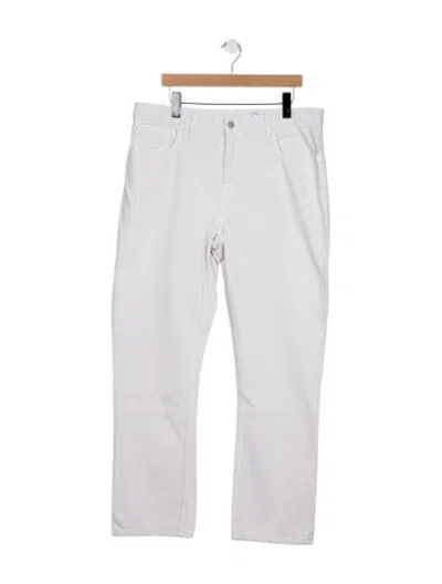 Pre-owned Outerknown Straight-leg Jeans In White