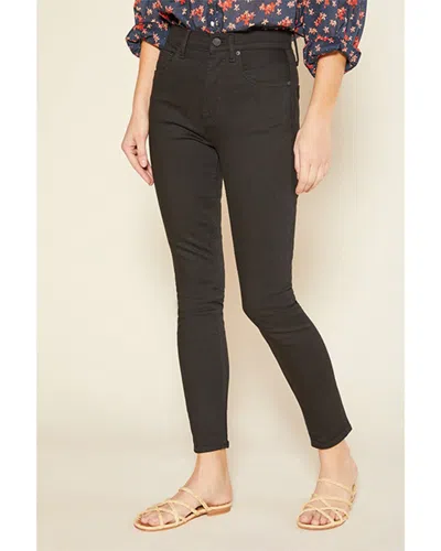 Outerknown Strand High-rise Skinny Jean In Black