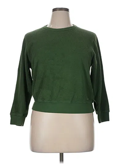 Pre-owned Outerknown Sweatshirt In Green
