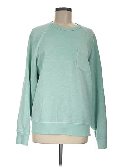 Pre-owned Outerknown Sweatshirt In Teal