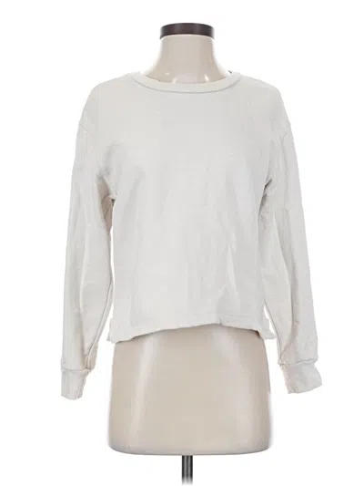 Pre-owned Outerknown Sweatshirt In White