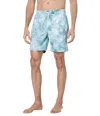 Outerknown Tie-dye Nomadic Volley Shorts Men's Blue Flat Front Jdm1992 In Blue