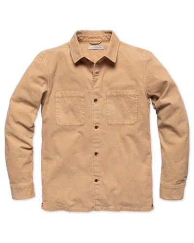 Outerknown Townes Corduroy Shirt In Neutral