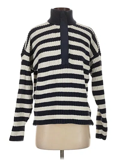 Pre-owned Outerknown Turtleneck Sweater In White