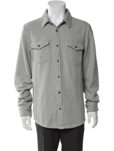 Pre-owned Outerknown Utility Jacket In Gray