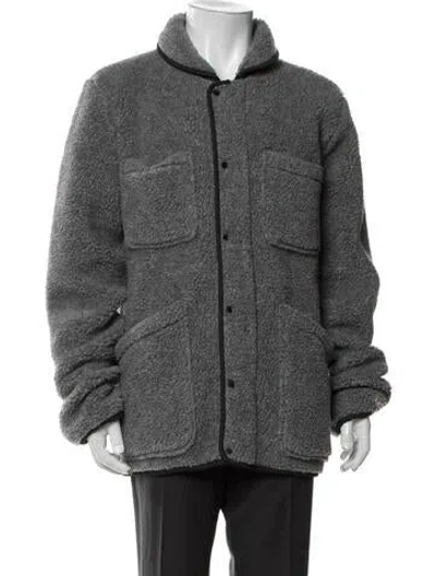 Pre-owned Outerknown Utility Jacket In Grey