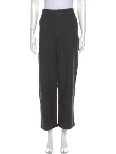 Pre-owned Outerknown Wide Leg Pants In Gray