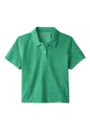 Outerknown Women's Rewind Polo Shirt In Bright Green In Multi