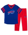Outerstuff 2-piece Toddler Buffalo Bills T-shirt And Pants Set In Blue