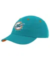 Outerstuff Baby Boys And Girls Aqua Miami Dolphins Team Slouch Flex Hat In Green