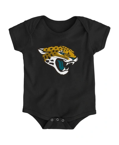 Outerstuff Baby Boys And Girls Black Jacksonville Jaguars Team Logo Bodysuit