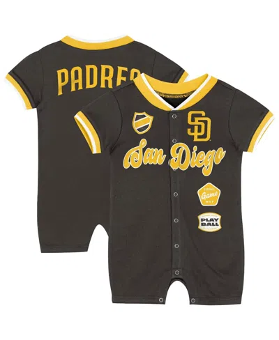 Outerstuff Baby Boys And Girls Brown San Diego Padres Pinch Coverall