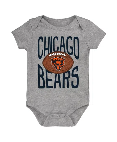 Outerstuff Baby Boys And Girls Gray Chicago Bears For The Ball Bodysuit