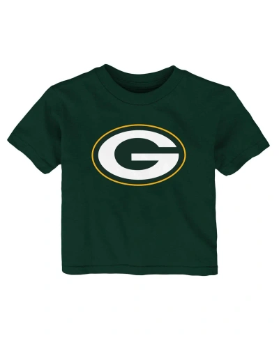 Outerstuff Baby Boys And Girls Green Green Bay Packers Primary Logo T-shirt