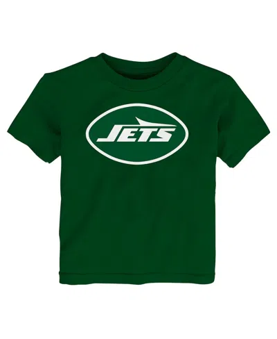 Outerstuff Baby Boys And Girls Green New York Jets Primary Logo T-shirt