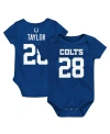 Outerstuff Baby Boys And Girls Jonathan Taylor Royal Indianapolis Colts Mainliner Player Name And Number Bodysu In Royal