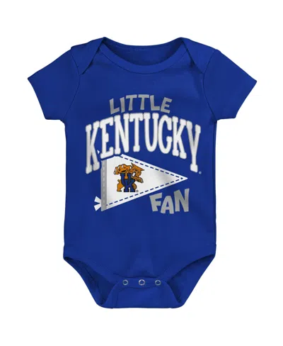Outerstuff Baby Boys' And Girls' Kentucky Wildcats Short-sleeve Bodysuit In Blue