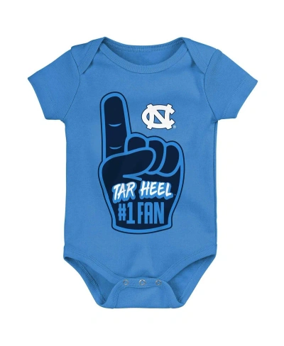 Outerstuff Baby Boys And Girls Light Blue North Carolina Tar Heels #1 Fan Foam Finger Bodysuit