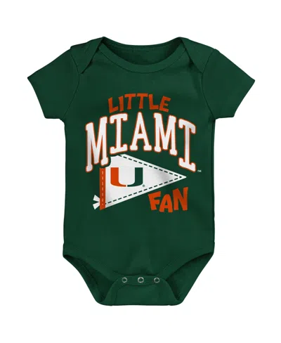Outerstuff Baby Boys' And Girls' Little Banner Short-sleeve Bodysuit In Green