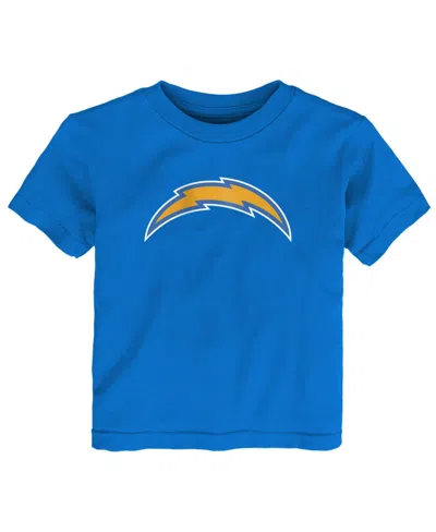 Outerstuff Kids' Baby Boys' And Girls' Los Angeles Chargers Crewneck T-shirt In Blue