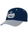 Outerstuff Baby Boys And Girls Navy/silver Dallas Cowboys My First Tail Sweep Slouch Flexâ Hat In Blue
