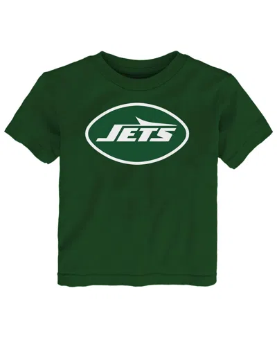 Outerstuff Kids' Baby Boys' And Girls' New York Jets Logo T-shirt In Green