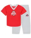 Outerstuff Baby Boys And Girls 2-piece Notre Dame Fighting Irish Red Zone Jersey & Pants Set In Scarlet
