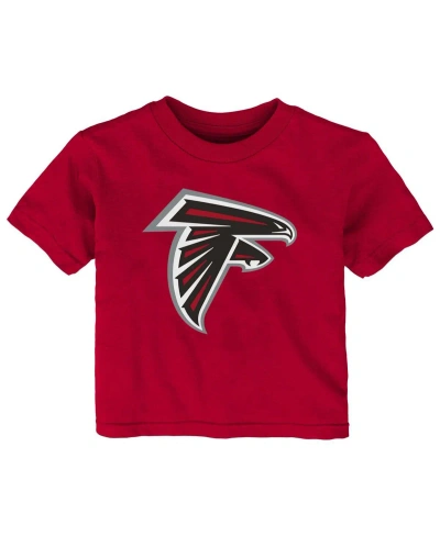 Outerstuff Baby Boys And Girls Red Atlanta Falcons Primary Logo T-shirt