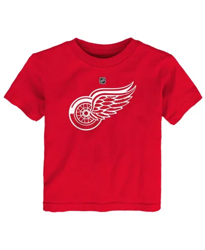 Outerstuff Kids' Baby Boys And Girls Red Detroit Red Wings Primary Logo T-shirt