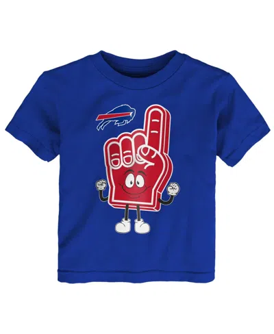 Outerstuff Baby Boys And Girls Royal Buffalo Bills Handy Man T-shirt In Blue