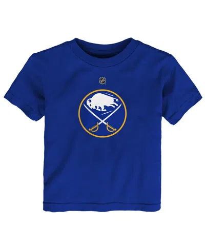 Outerstuff Kids' Baby Boys And Girls Royal Buffalo Sabres Primary Logo T-shirt In Blue