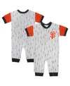 Outerstuff Baby Boys And Girls White San Francisco Giants Logo Best Series Full-snap Jumper In White
