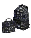 Outerstuff Baltimore Ravens Backpack And Lunchbox Set In Black