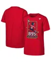 Outerstuff Big Boys And Girls Alexander Ovechkin Red Washington Capitals Nhl All-time Leading Goal Scorer Locke